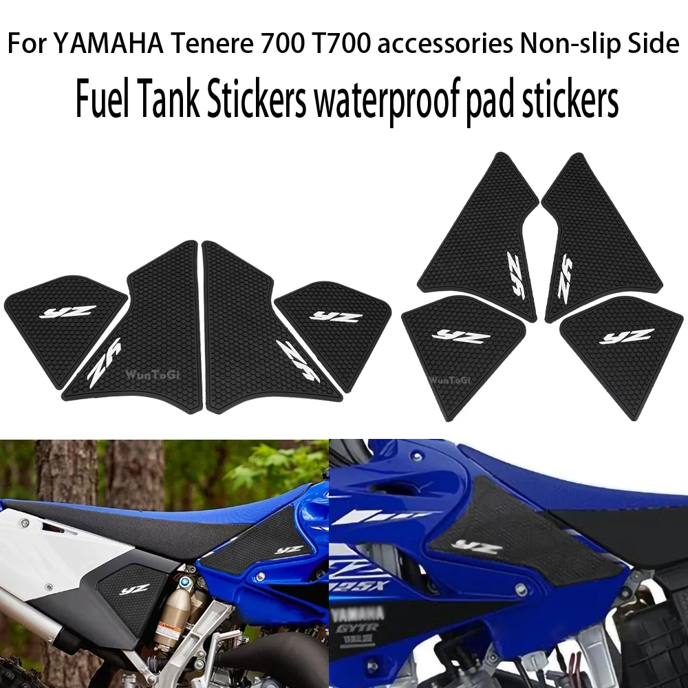 

2020-2021 Anti-Scratch Fuel Tank Pad Kit Rubber Pad Grip Knee pad Waterproof Stickers For YAMAHA YZ125R YZ 125 R YZ250R YZ 250 R