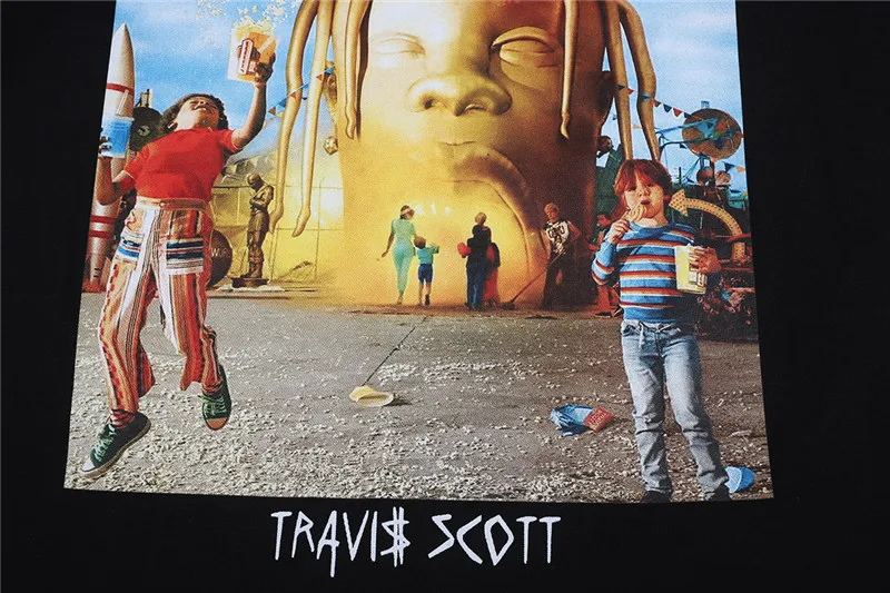 

2021ss Travis Scott Short Sleeves T-shirt Men Women Best quality Travis Scott Cactus Jack Tops Tee T Shirt