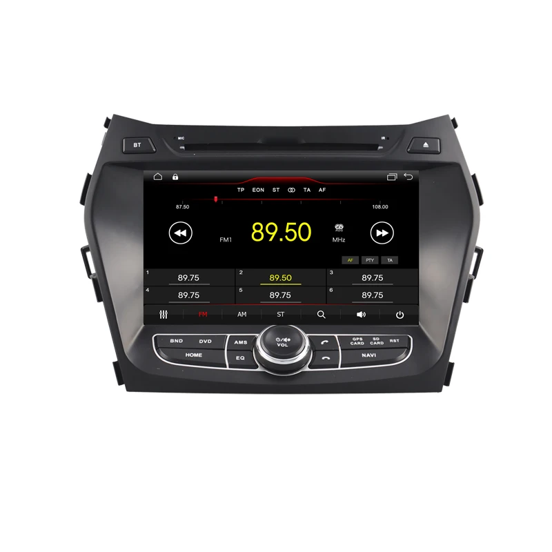 2 din Android 10 автомобильный dvd-плеер gps-навигация для Hyundai Santa Fe 3 Grand ix45 2013-2016 2017 Радио