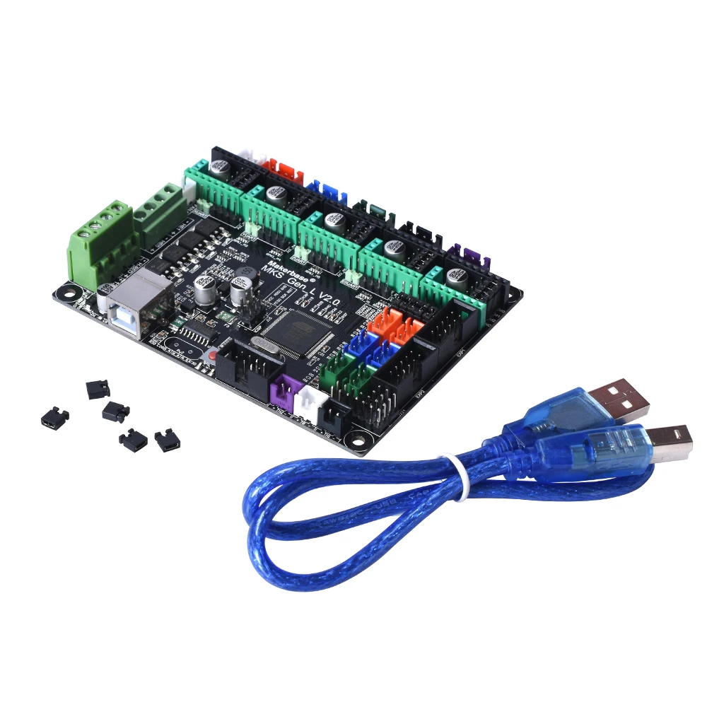 MKS Gen L V2.0 Плата управления для TMC2208 TMC2130 A4988 DRV8825 части 3d принтера для Reprap Ramps 1,4 1,6 MKS Gen V1.4