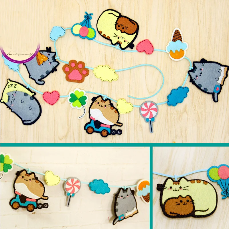 Сделай сам 1 2 м ротанговый декор в виде кота для детской спальни ручная работа