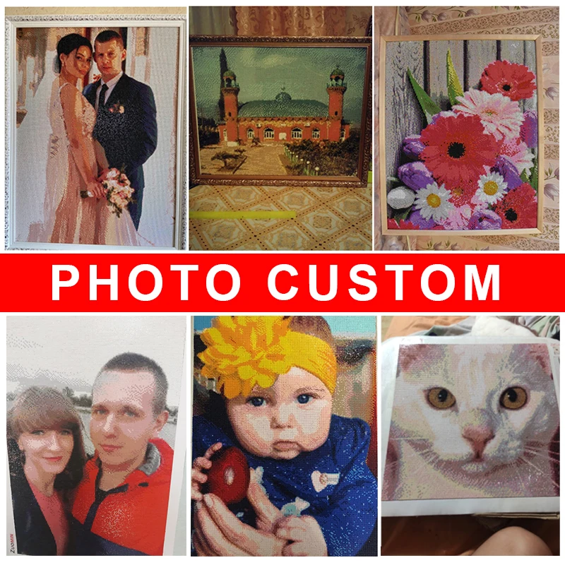 Полноэкранное фото на заказ алмазная вышивка 5D живопись наборы для вышивки