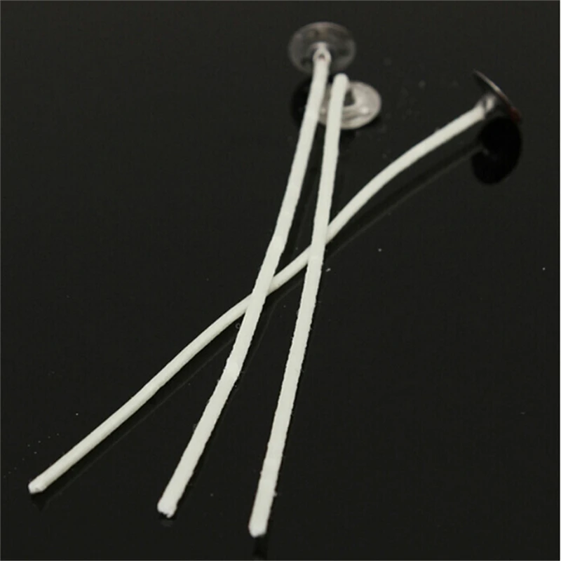 

Durable Perfect candle wicks for candle making Cotton + Alloy Waxed Candle for DIY Making Candles Gifts Supplies