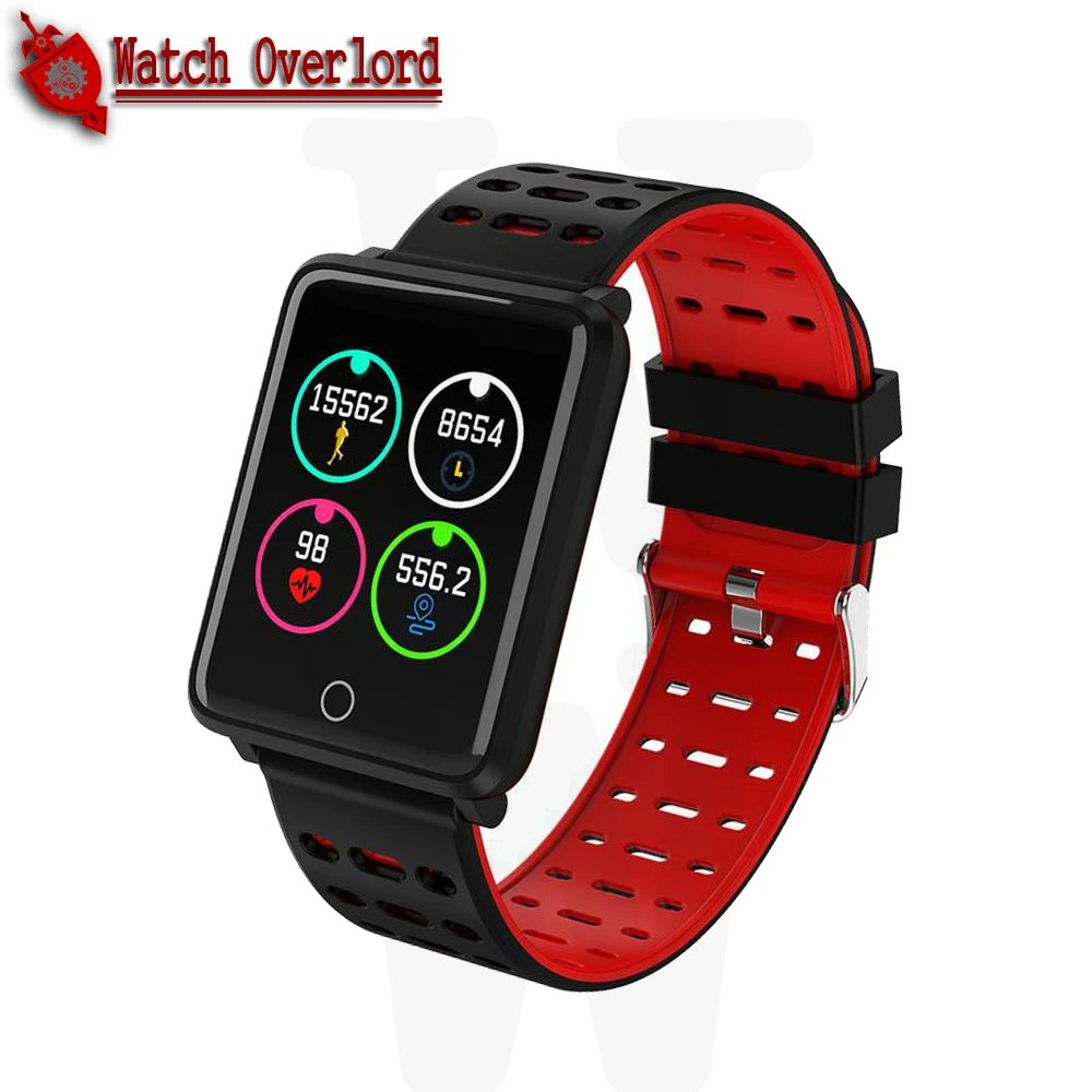 Смарт браслет WO F3 с цветным экраном пульсометром мониторингом артериального