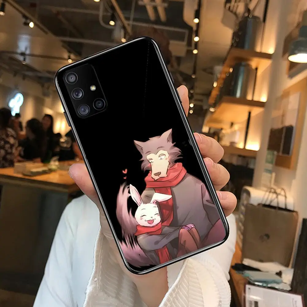 

anime beastars style Phone Case Hull For Samsung Galaxy A 50 51 20 71 70 40 30 10 80 E 5G S Black Shell Art Cell Cove