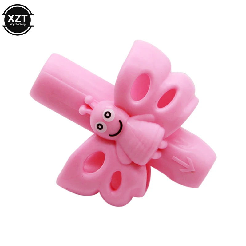 Finger Pen Holder Silicone Baby Learning Writing Tool Correction Device Pencil Set Stationery 3 Piece Gift 2 Fish | Канцтовары для