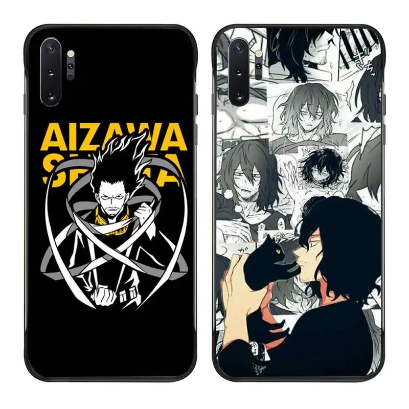 

Eraser head Shota aizawa My Hero Academia Phone Case For Samsung Galaxy Note20 ultra 7 8 9 10 Plus lite J7 J8 Plus M21 M30S