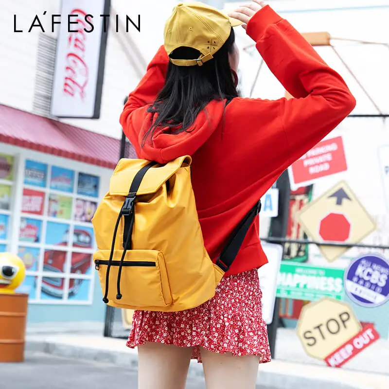 LAFESTIN 2020 Новый женский рюкзак модная сумка через плечо Большой Вместительный
