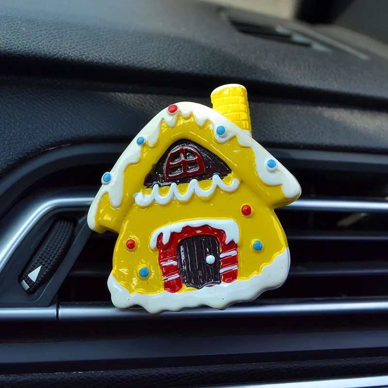 Christmas Car Solid Perfume Clip Automobile Vent Air Freshener Scent Xmas Freshner Smell Parfum Decoration | Автомобили и