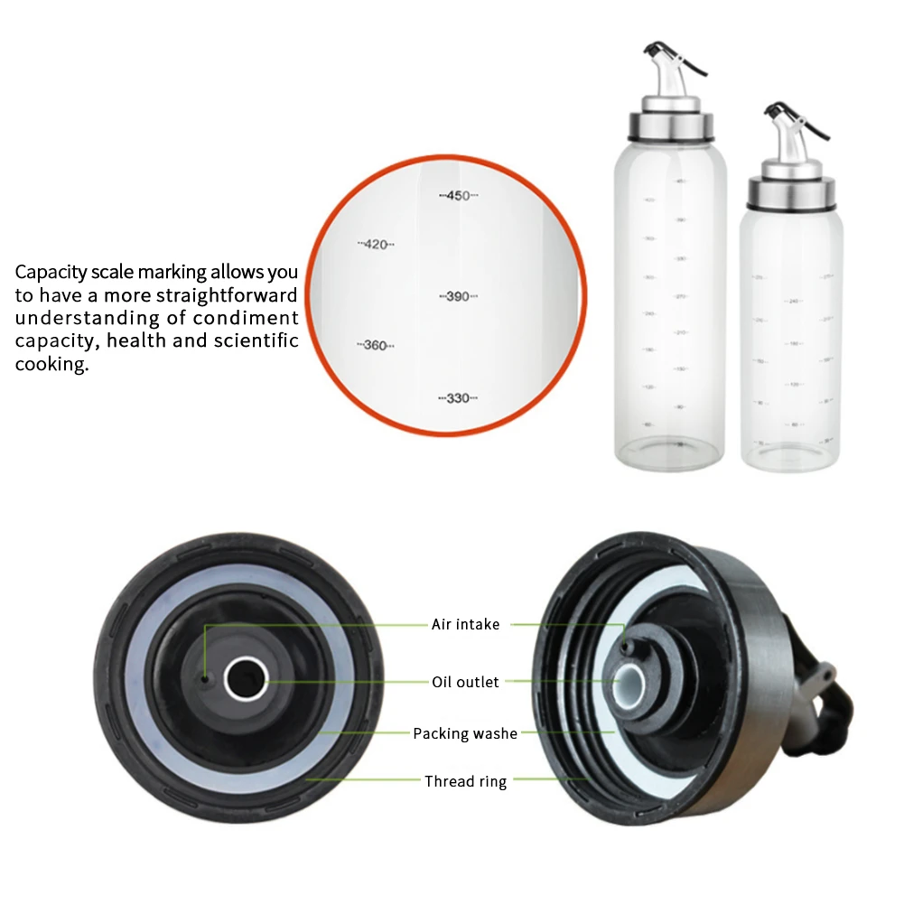 Кулинарная бутылка приправы диспенсер соус стекло хранения для масла и уксуса