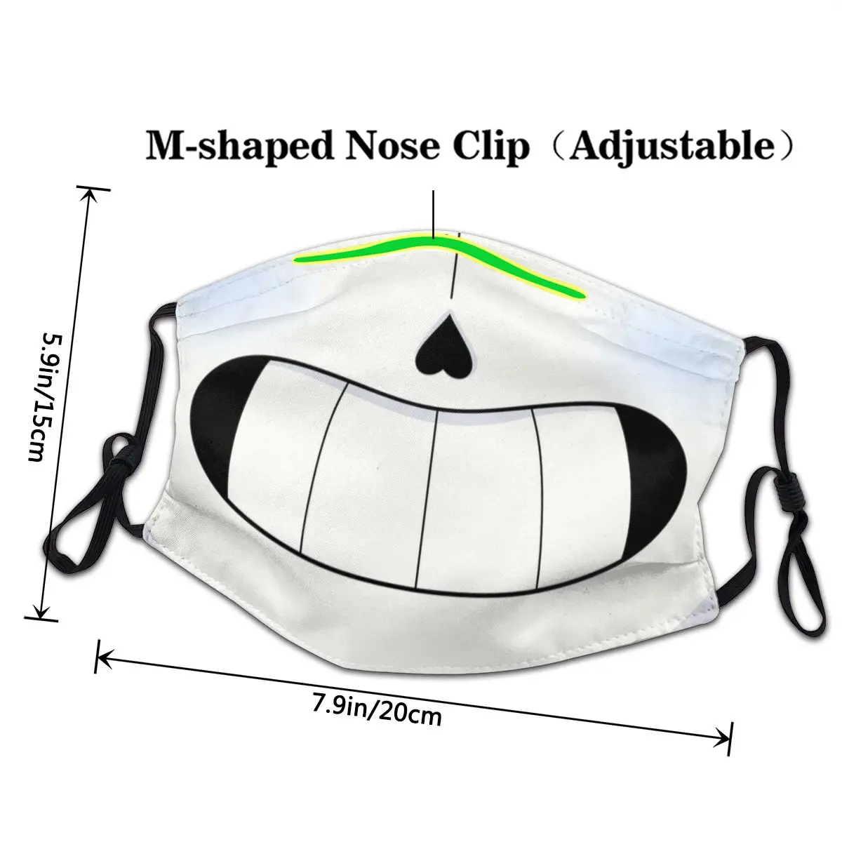 Маска для отдыха Undertale Frisk Toriel Story Пылезащитная маска защиты лица взрослых