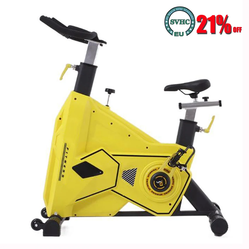 

Indoor Cycling Spinning Bike Magnetic Exercise Cycling Bike Fitness Bicycle Dynamic Bicycle Resistance Adjustment Max 150KG Load