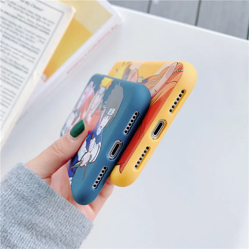 Чехол для телефона Naruto IPhone 13pro max 7 / 8 Plus X XS XR Max 11 12/Pro/милый мультяшный