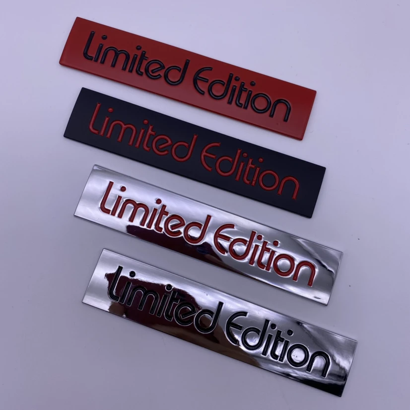 Металлическая 3d-наклейка для автомобиля ограниченная серия эмблема значок