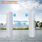 COMFAST CF-E313AC 900 Мбитс 5,8 ГГц открытый беспроводной мост AP 5 км WIFI CPE точка доступа 12dBi Wi-Fi антенна Nanostation для IP CAM