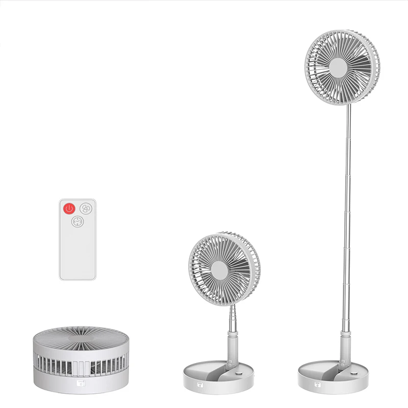 

Xiaomi Portable Fan Mini Folding Floor USB Rechargeable Multifunctional Fan for Household Bedroom Office Desktop Fan Cooling