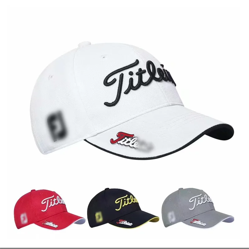 

Golf Hat Men's Cap Embroidered With Breathable Moisture Absorption And Quick Drying Fabric Sports Golf Cap