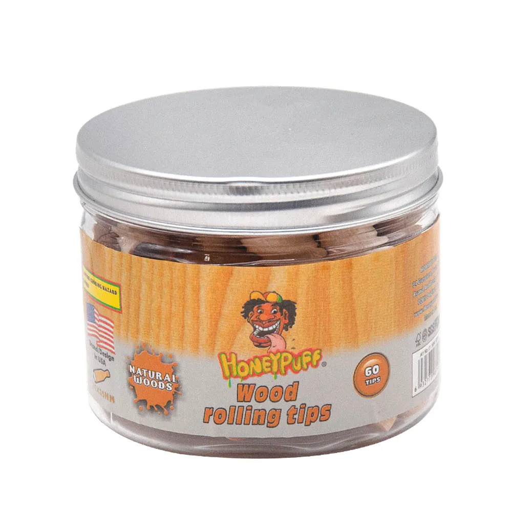 1 Bottle HONEYPUFF древесины мундштук советы с ручкой из натурального дерева аромат для Деревянный рот фильтр наконечник мундштук табака трубы руки - Цвет: 1 Bottle