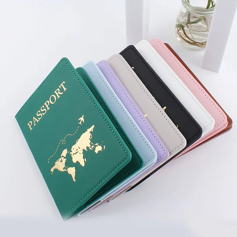Tag Couple Wedding Passport Cover Case Set Letter Travel Holder Passport Cover