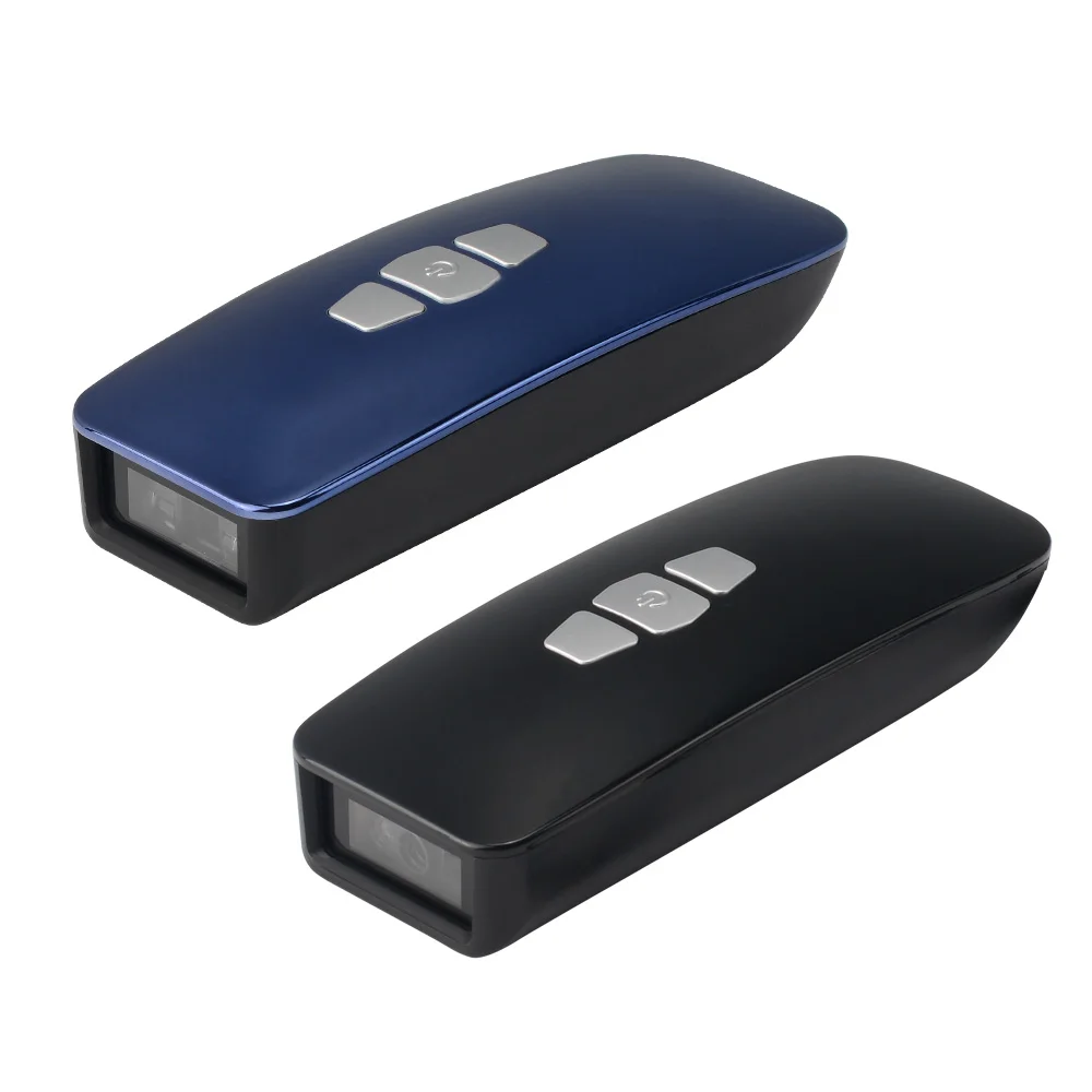 Карманный сканер штрих кода YHDAA Mini штрихкодов с Bluetooth 2D QR 1D для Pos инвентаризации и