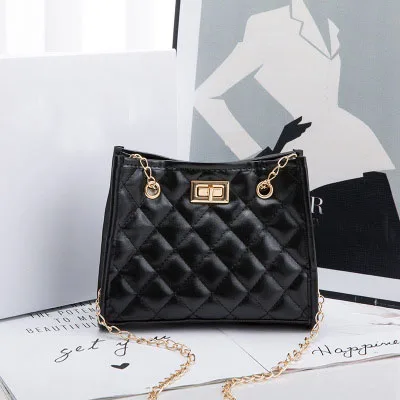 

Branded Women's Shoulder Bags 2022 Thick Chain Quilted Shoulder Purses And Handbag Women Clutch Bags Ladies Hand Bag 가방