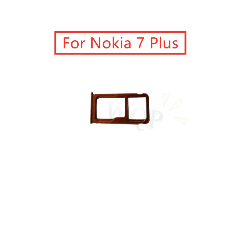 

Держатель лотка для карты для Nokia 7 plus + слот для карты Micro SD адаптер Замена Ремонт Запасные части