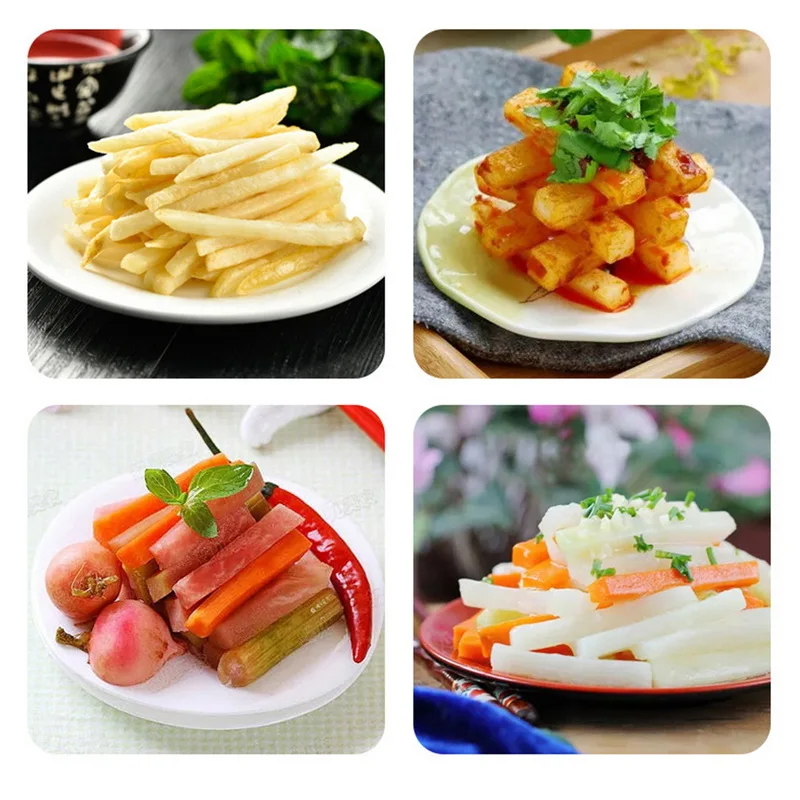 

Sainless Steel Potato Chip Making Tool Home Manual French Fries Slicer Cutter Machine French Fry Potato Cutting Machine