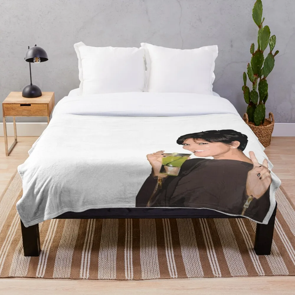 

Одеяло Kris Jenner, супермягкое одеяло, покрытое сублимационной печатью, постельное белье, фланель для детей и взрослых