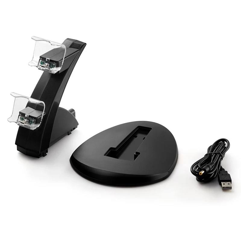 PS4 аксессуары для джойстик док-станция двойной микро USB зарядное устройство Joypad