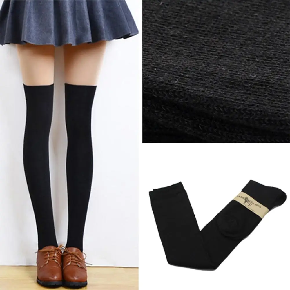 Соблазнительные носки длинные женские теплые хлопковые гольфы|sock card|socks volleyballsock