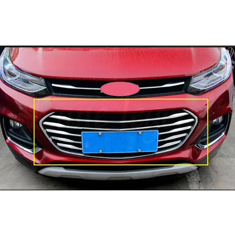 Чехол для стайлинга автомобиля Chevrolet Trax Tracker 2017 Стайлинг из нержавеющей стали