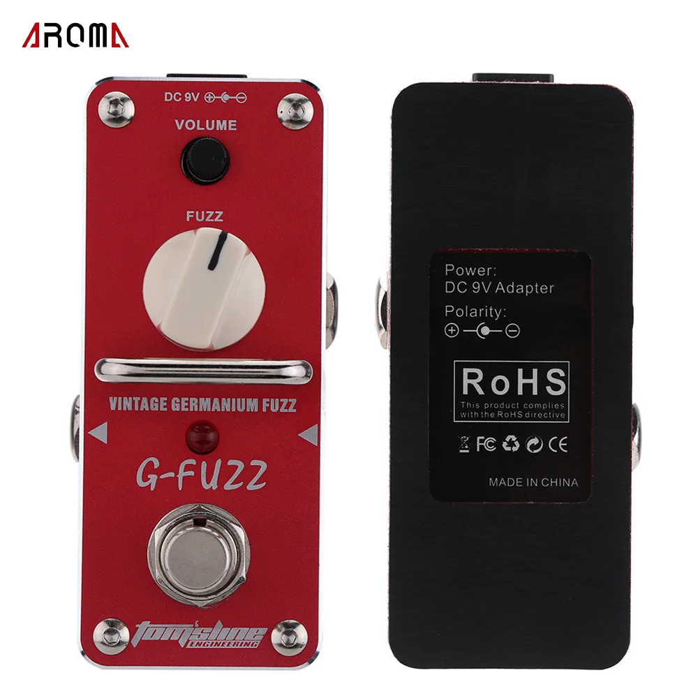 Аромат AGF 3 G FUZZ Винтаж Германий Fuzz Гитара Эффект педали мини аналог с истинной