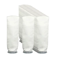 30 pieces 200 marine sump filter socks aquarium felt filter bags white