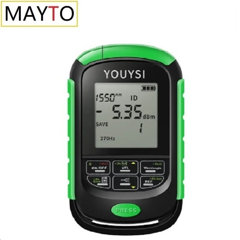 Высокоточный Новый 4 в 1 литий ионный аккумулятор оптический измеритель мощности