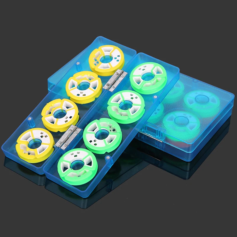 

Silicone main line box for fishing line storage box Anti-aging Multifunctional fishing line set box 6/8/16 axis Fishing tool