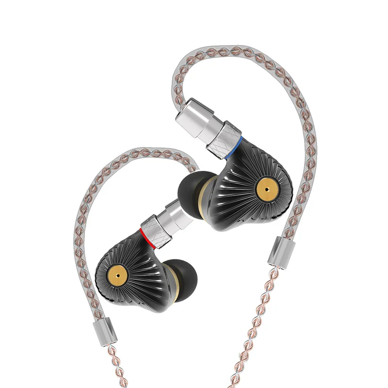 Hi-Fi наушники-вкладыши Shell MT300 EST + BA DD гибридные IEMs со съемным кабелем MMCX OCC для