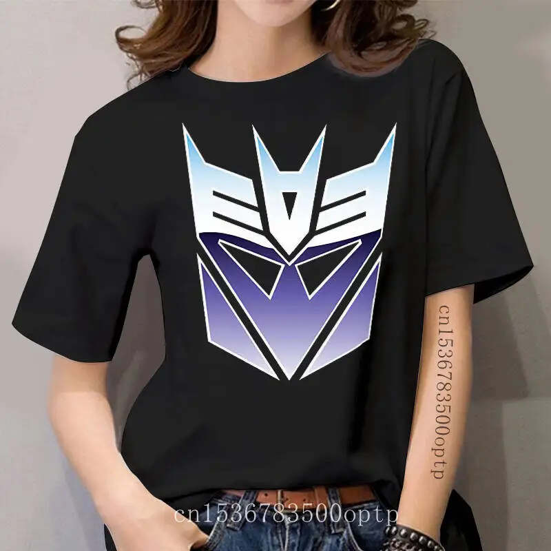 

Женская футболка с графическим дизайном Decepticon, женская футболка