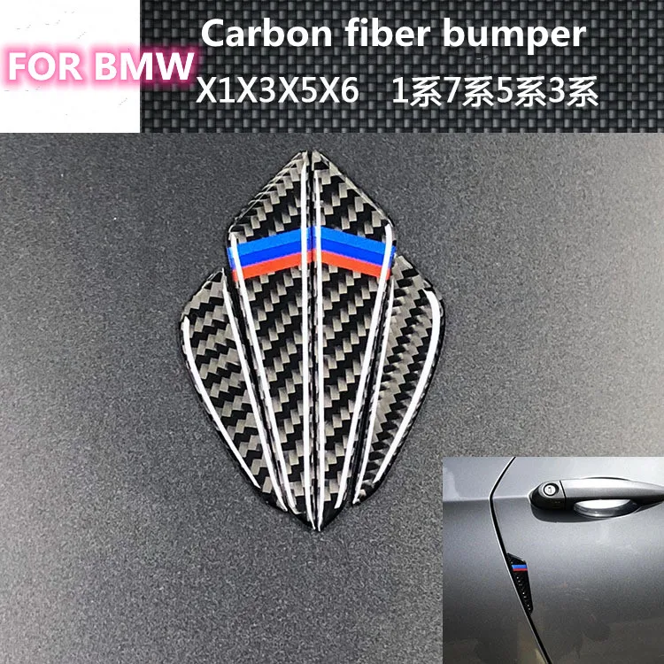 for BMW x1x3x5X6 1 / 3 / 5 / 7 Series Car Door Side Protection Anti-collision Sticker Carbon Fiber Anti-collision Sticker for BMW x1x3x5X6 1 / 3 / 5 / 7 Series Car Door Side Protection Anti-collision Sticker Carbon Fiber Anti-collision Sticker
