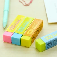 4pcs jelly color strip erasers set pvc material 4b high quality rubber eraser stationery gift office school student supply h6920