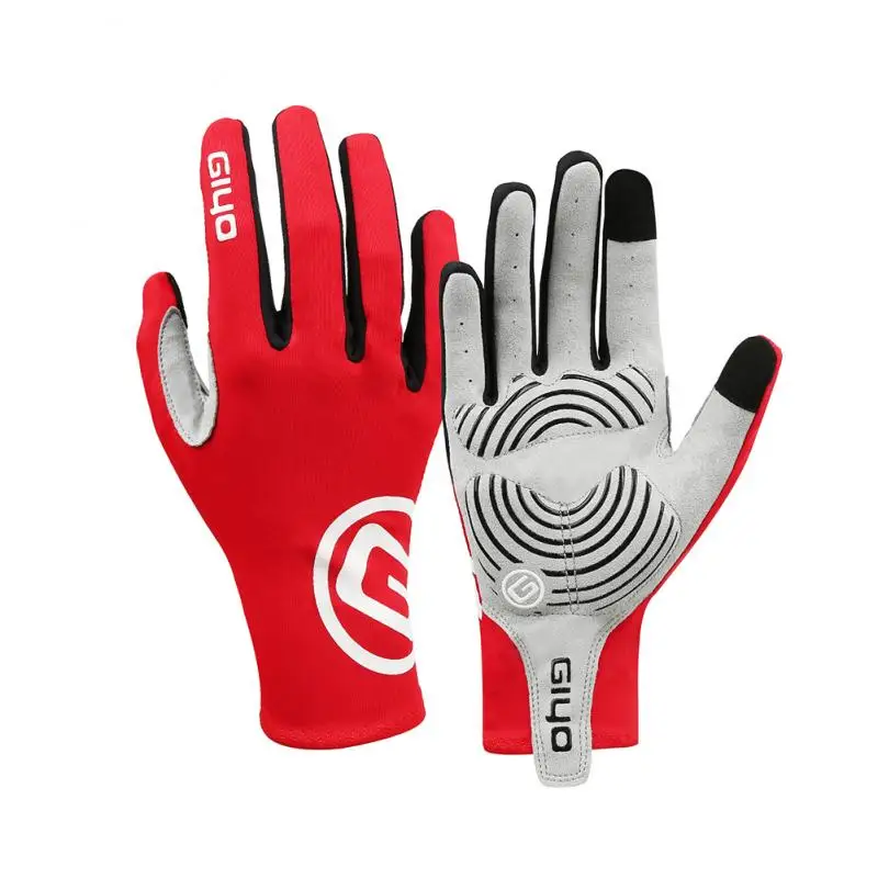 

GIYO Sports Touch Screen Long Full Fingers Gel Sports Cycling Gloves Women Men MTB Road Bike Riding Racing Gloves