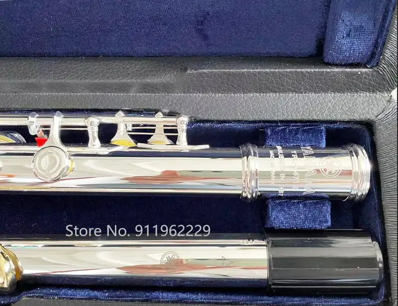 471 Флейта с серебряным покрытием золото рот 17 Отверстия Откройте C Ключ E