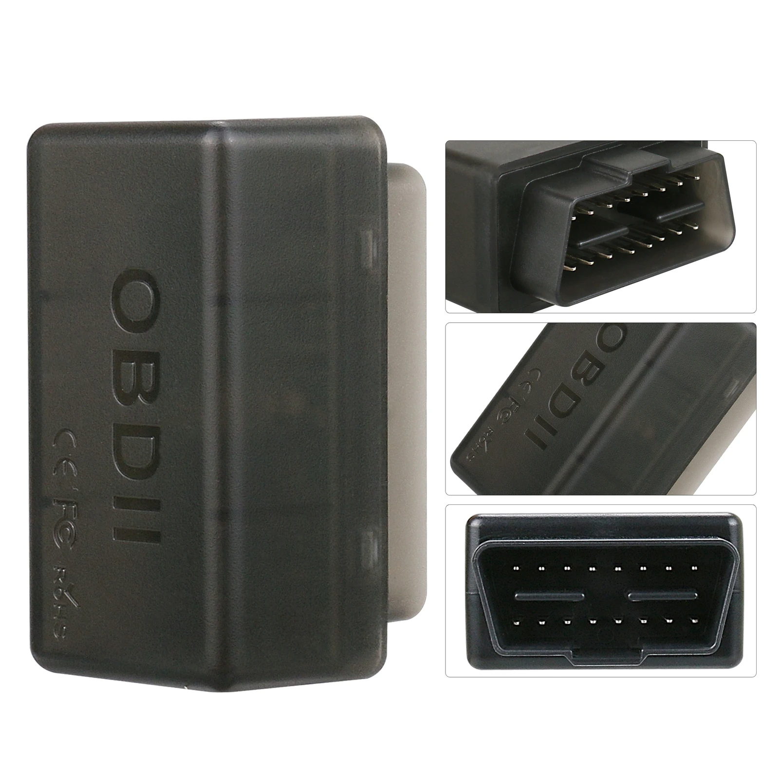 Новый черный Мини WiFi ELM327 OBD2 II ODB 2 Автомобильный диагностический инструмент для