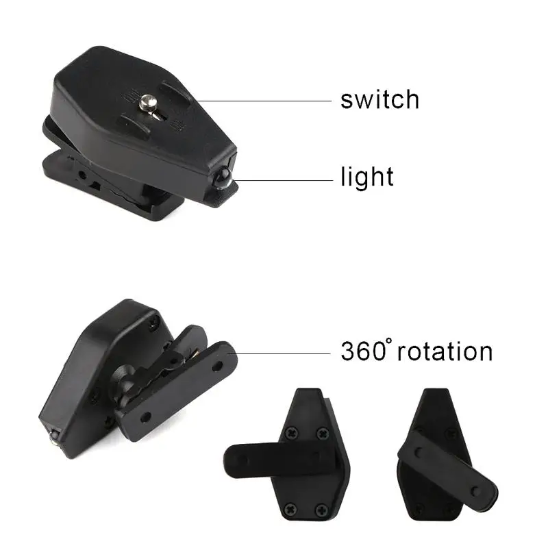 Гибкая лампа для чтения книг 1/2 шт. ночник очков и инструментов мини светодиодный