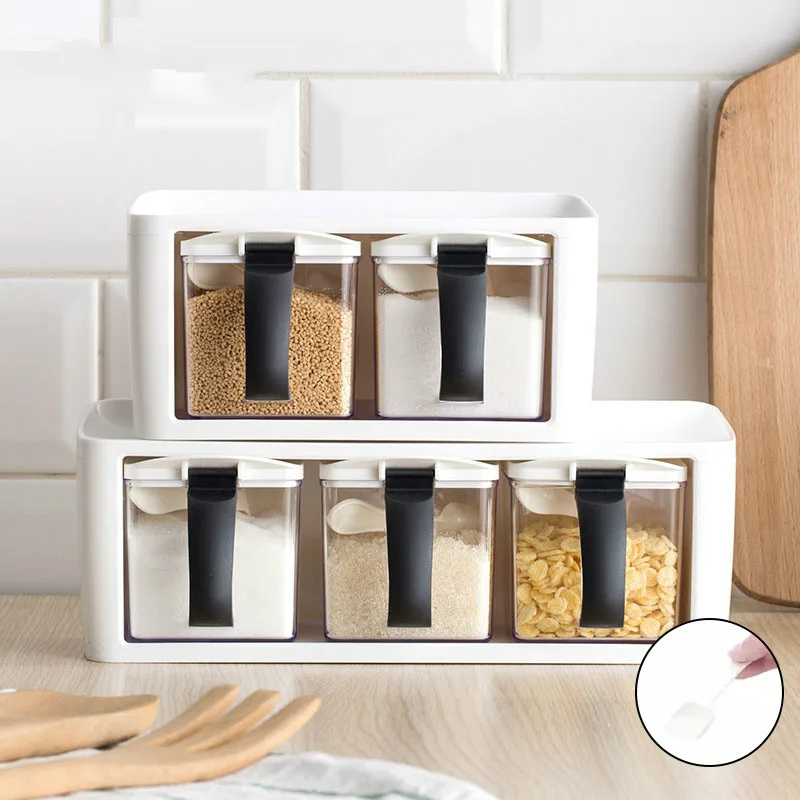 Стойка для специй в скандинавском стиле штабелируемые ящики хранения приправ