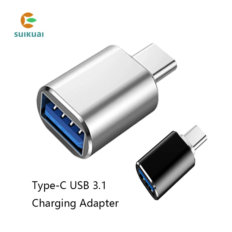 

SuiKuai T3 Type-c Interface Data Line Converter Small Micro USB To USB-C Adapter Mobile Phone AdapterFor Samsung Xiaomi Huawei