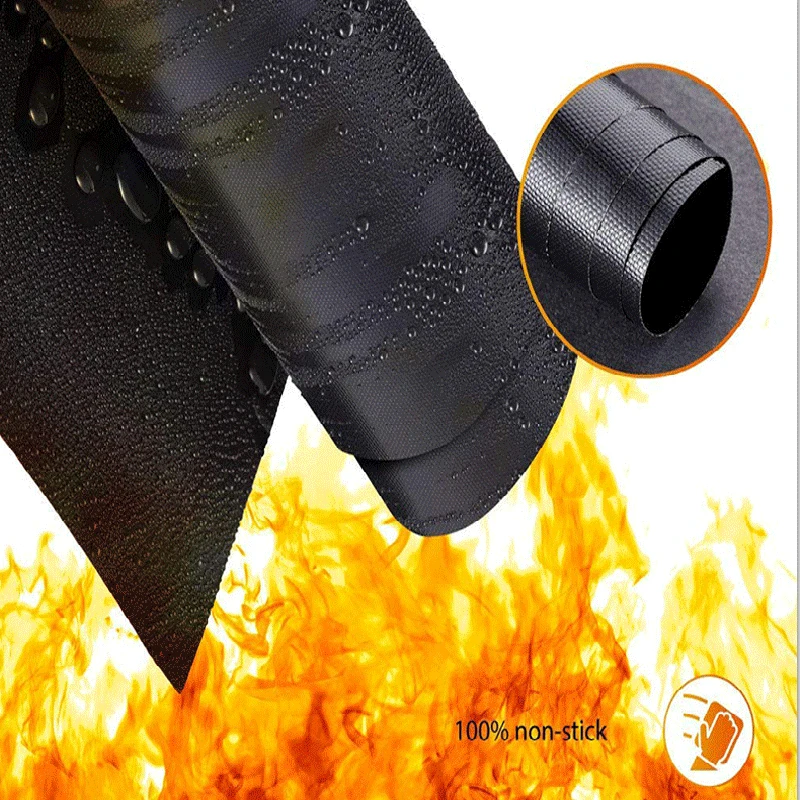 Кухонные аксессуары коврик для барбекю на гриле многоразовые антипригарные