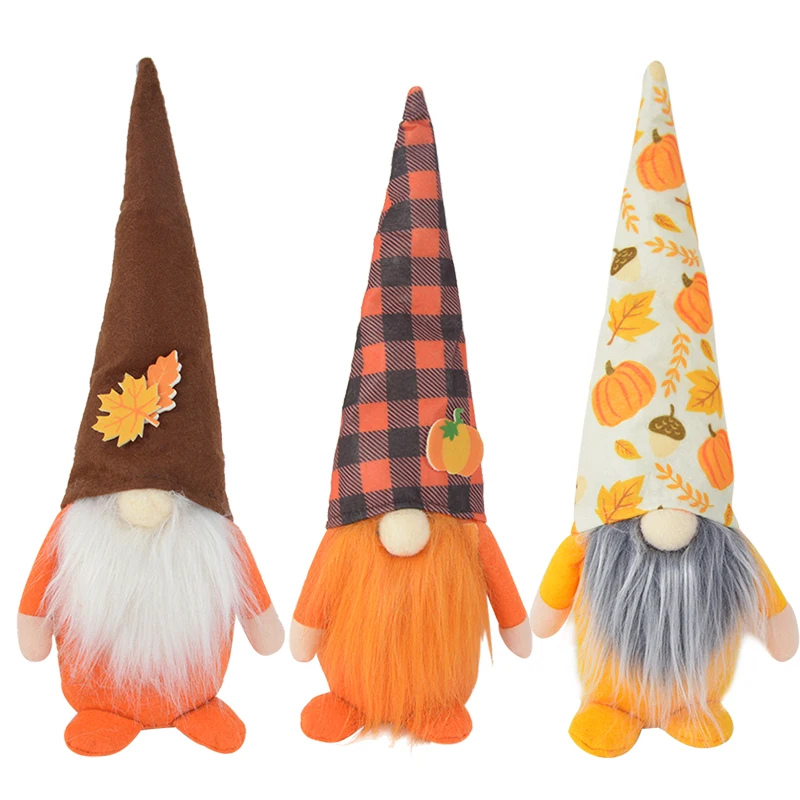 

Halloween Faceless Doll Small Ornament Nordic Gnome Old Man Doll for Haunter House Home Decoration Kids Child Gnome Gifts Toys