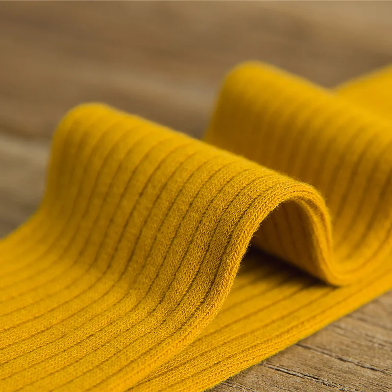 Гольфы женские однотонные выше колена | Женская одежда