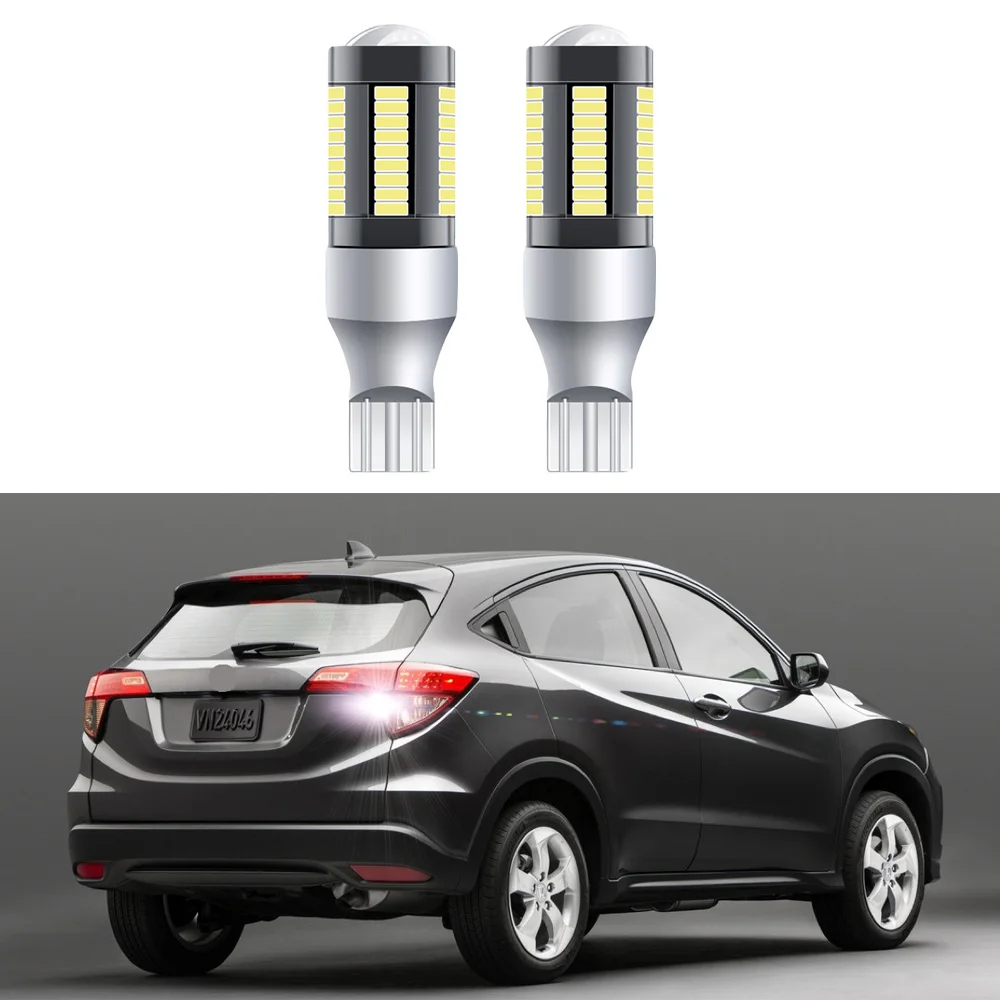 

2Pcs For Honda HRV HR-V 2014 2015 2016 2017 2018 2019 2020 2021 LED Backup Reversing light Bulb Canbus No Error