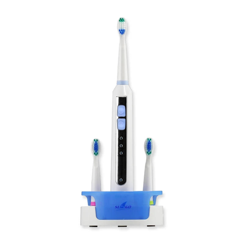 Sonic Electric Toothbrush for Adults Cordless Toothbrushes IPX7 Waterproof 3 Brush Head Smart Timer Tooth Teeth Whitening | Бытовая